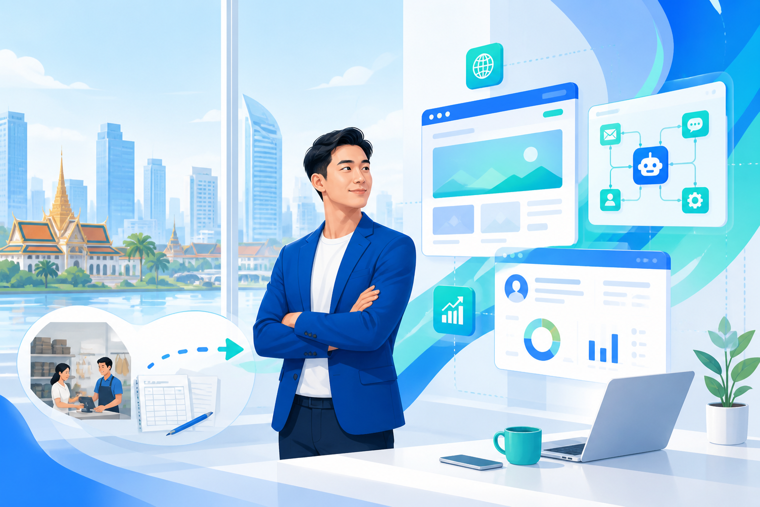 柬埔寨企业为什么要做数字化？从官网到 AI 自动化的完整指南