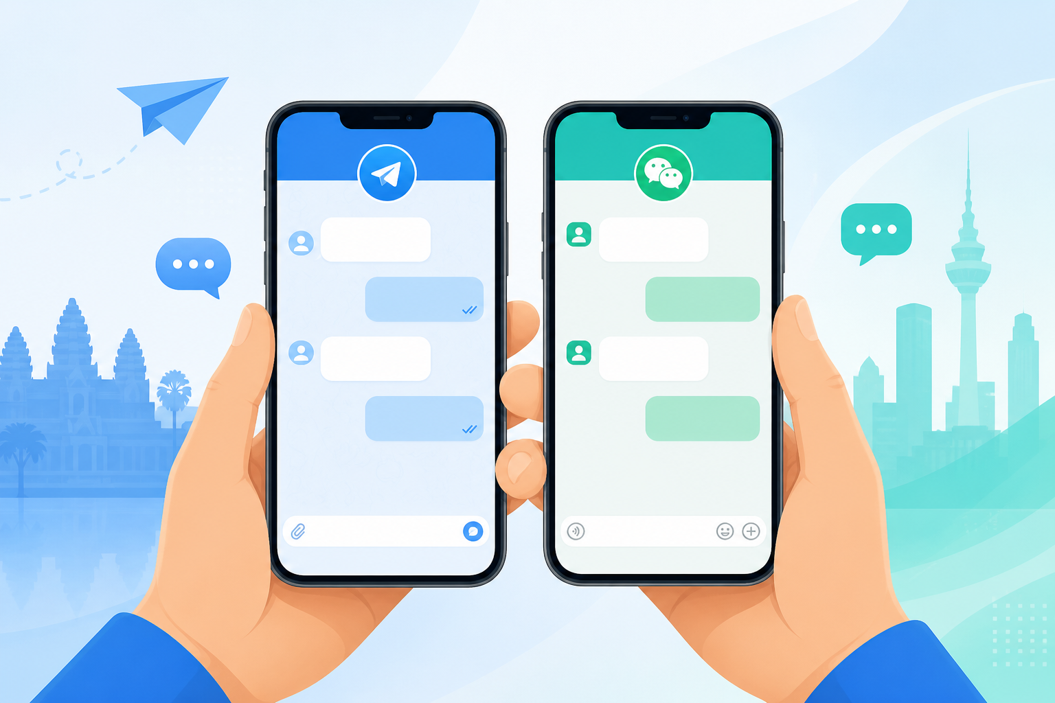 柬埔寨客户运营：Telegram还是微信？